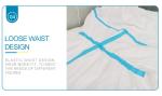 Anti Virus L 165cm White Disposable Overalls