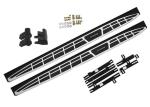 NISSAN Qashqai 2015 2016 Metal Brackets Anti Slip Side Step With Silver Logo
