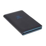 Fire resistance black/ blue pu tissue box hotel room supplies