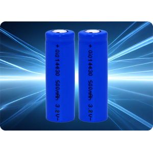 Buy cheap Custom LiFePo4 Battery 3.2V 500mAh 1.5A Discharge 2000+ Cycles from wholesalers