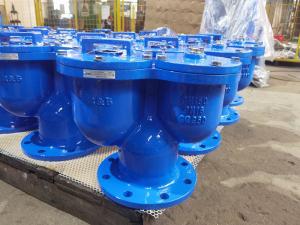 Wholesale Flanged Double Ball Air Valve For High Temperature -20C-120C from china suppliers
