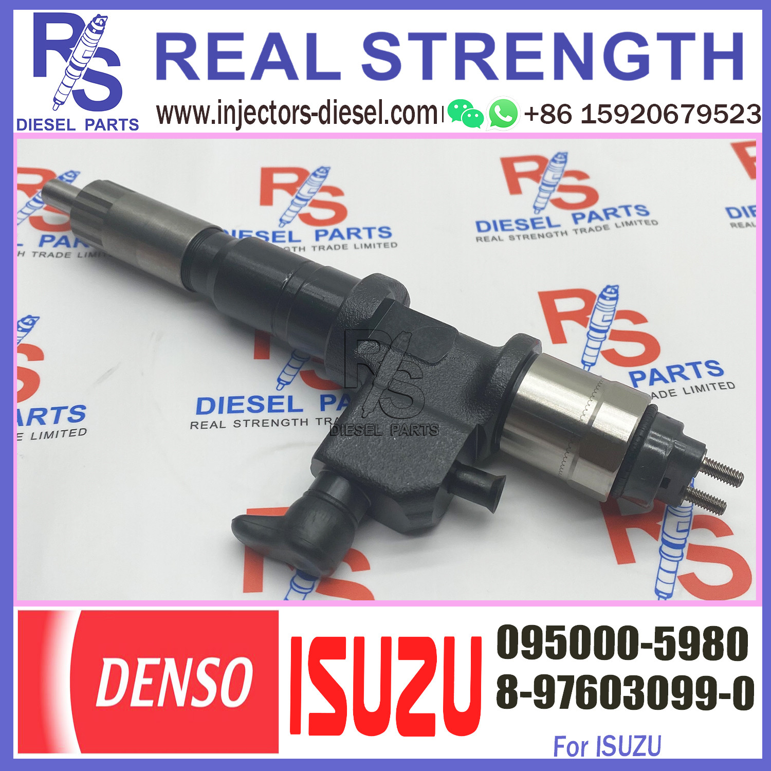 Original New Injector 095000-5982 095000-5981 095000-5980 for IS-UZU 8-97603099-0 8-97603099-1 8-97603099-2