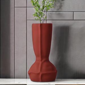 Wholesale Retro Ceramic Vase for Home Living Room Flower Arrangement Bathroom Decoration from china suppliers