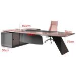 Upgrade Your Office Space L-shaped Executive Desk Mail Packing N for Female