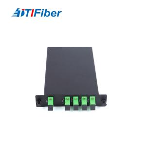 Wholesale 1 * 4 Optical SC / APC Fiber PLC Splitter Box With Insert Type from china suppliers