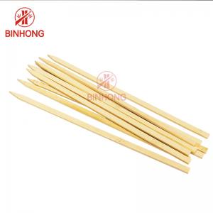 China Innovative Natural Hygienic 9cm BBQ Bamboo Sticks on sale