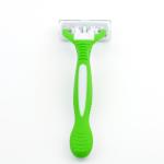 Wholesale Eco Friendly Shaving Razors Rubber Handle Six Blades Disposable Razor