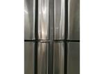 Double Temperature Commercial Refrigerator Freezer With 4 Solid Doors Temp.