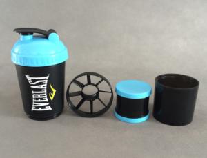 Wholesale 3-in-1 shaker bottle with extra container from china suppliers