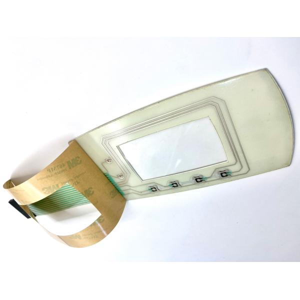 Pocket Layered Graphic LCD Printing Momentary Push Button For Medical Enclosure