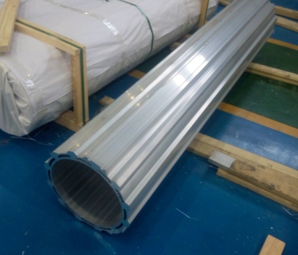 6063 T5 Aluminium Extrusion Pipe 48mm Diameter For DC Motor Enclosure