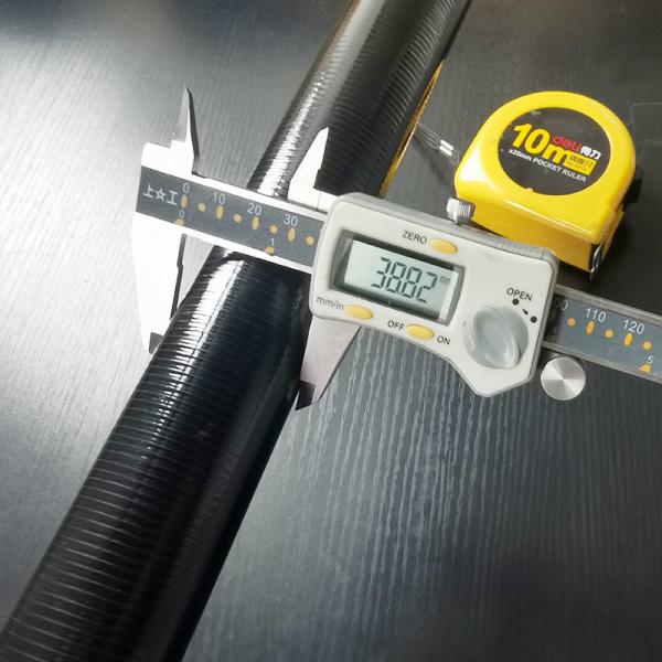 Adjustable Length Telescopic 3K Carbon Fiber Pole Reach High For Various