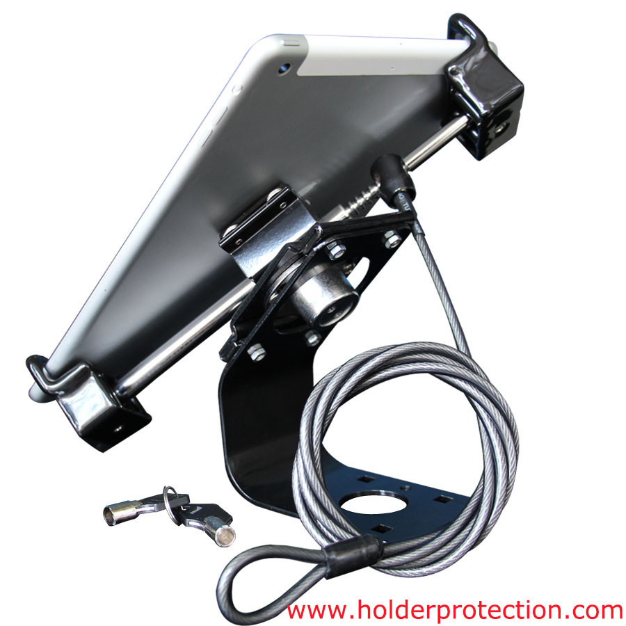 COMER cable lock tablet computer security tablet display mount