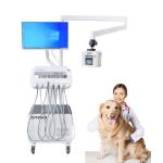 Custom Accept Pet Teeth Therapy Mobile Cart Animal Hospital Veterinary Dental