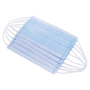 Wholesale Non Woven Blue Earloop Medical Mask No Glass Fibers Hypoallergenic For Public from china suppliers