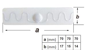 Wholesale Long Distance Waterproof Custom RFID Tags Laundry Tag For Cloth Management from china suppliers