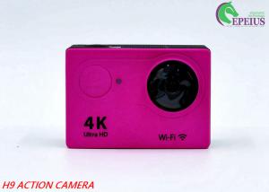 2.0 LTPS 1080P Video Camera For Sports Recording , Portable Action Camera Waterproof 30M