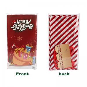 China Extra Large Santa Claus CMYK Custom Plastic Gift Bags For Toys Wrapping on sale