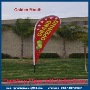 Wholesale Medium Size Printed Teardrop Flags Banners from china suppliers
