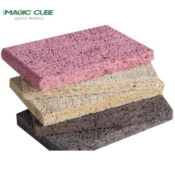 2022 Best Sales Fireproof Wood Wool and Cement Wall Board for Contemporary
