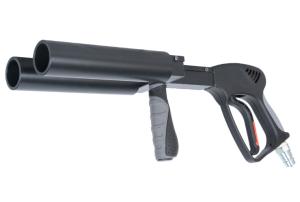 Wholesale Dual Barrel Co2 Led Confetti Gun 1600psi Co2 Confetti Machine Manual Operation from china suppliers