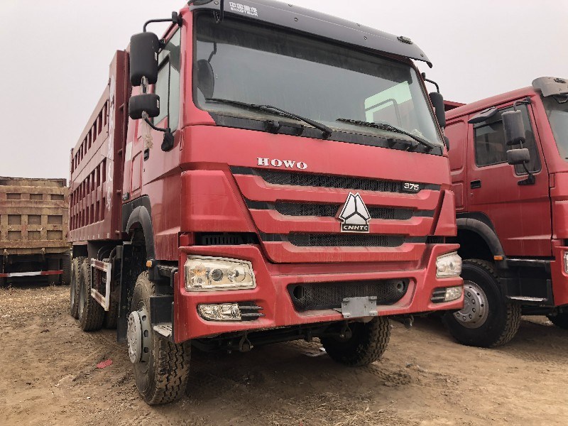 Sinotruck Price China Tipper Truck 25 30 40 Tons Used Dump Truck 371 375 10 Tires Wheel HOWO Truck Tipper