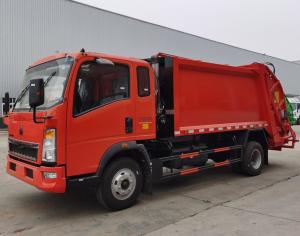 Wholesale China New 4X2 5cbm-8cbm Compressed Waste Rubbish Garbage Truck from china suppliers