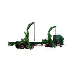 SINOTRUCK HOWO TX Truck Mounted Crane 3 Axle 20FT 40FT Container XCMG Side