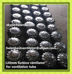Wholesale 120mm mini roof turbo ventilator for the chimney or ventilation tube from china suppliers