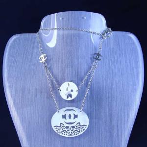Wholesale New Fashion Ladies 316L High Quality Charming Pendant Chain Necklace LPN165 from china suppliers