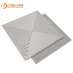 Aluminum Perforated Metal Ceiling 2x4 Ceiling Tiles Sheets With Straight /
