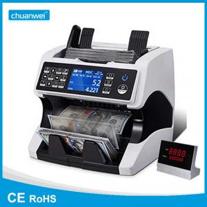 China High End Professional CIS Sensor USD EURO Multi Currency Money Counter Value Counter Bill Counter on sale