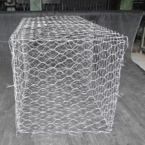Wholesale 3.05mm Diameter HDG 60x80mm Woven Gabion Baskets from china suppliers