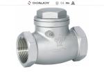 SS304 /SS316L ,Stinaless steel BSP Female thread swing Check valve,
