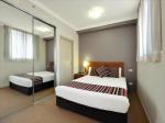 Hotel Standard Studio room furniture of Laminate wood made panel bedroom sets