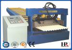 Durable Roof Roll Forming Machine , Steel Colored Glazed Tile Making Machine