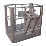 Durable Folding Aluminum Platform Ladder Aerial Work Used For Truck