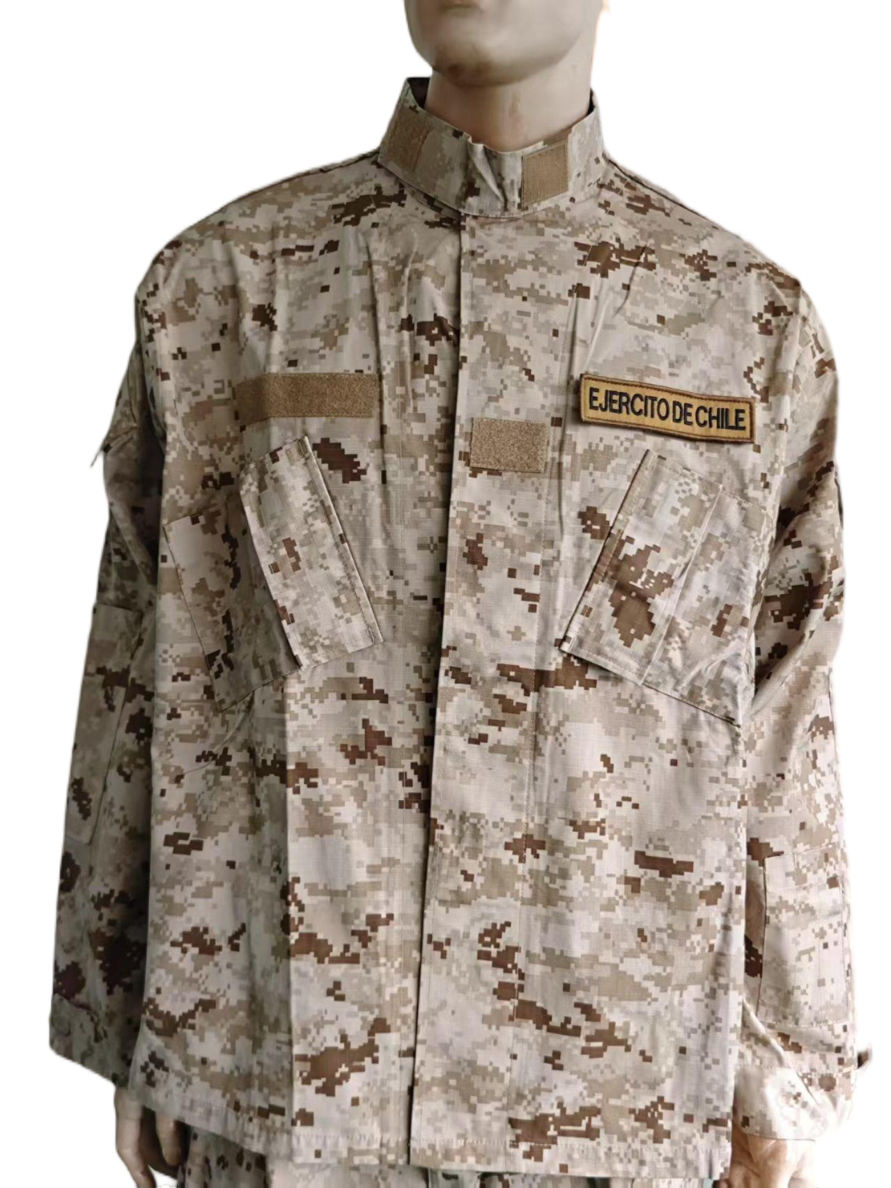 Tactical Desert ACU Pro Set – 4-Pocket Combat Shirt & 6-Cargo Straight-Leg Pants