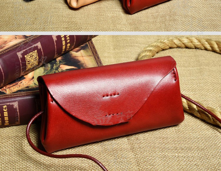 Low MOQ Mix Models Vegetable Tanned Leather Retro Cowhide Mini Square Bag for Women