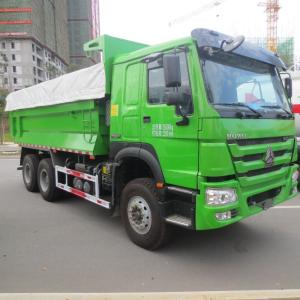 Wholesale Green Intelligent Residue Mining Dump Truck Euro 2 6X4 With ZF8118 Steering from china suppliers