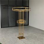 1.5m Tall Large Double Round Flower Pot Stand Arrange Furniture 150cm