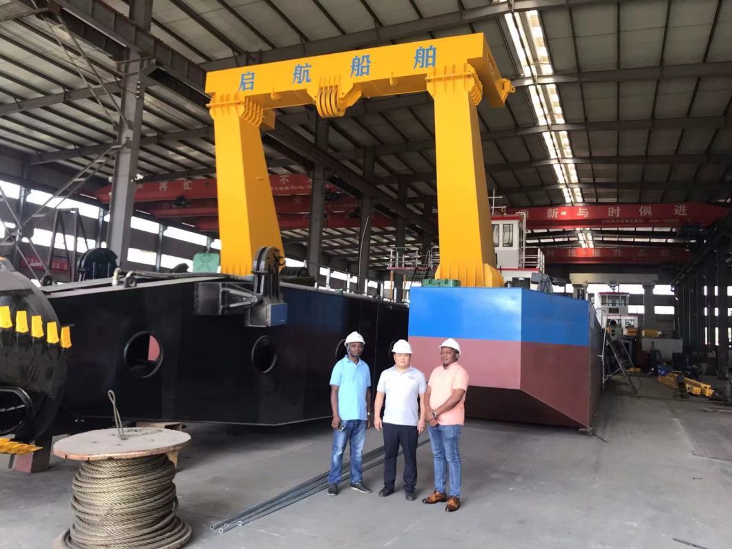 River Sand and Mud Hydraulic Suction Dredger with Cutter Head