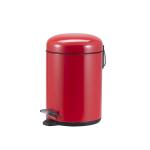 Custom Logo 5L Stainless Steel Pedal Bin for Waste Management in Round Shape
