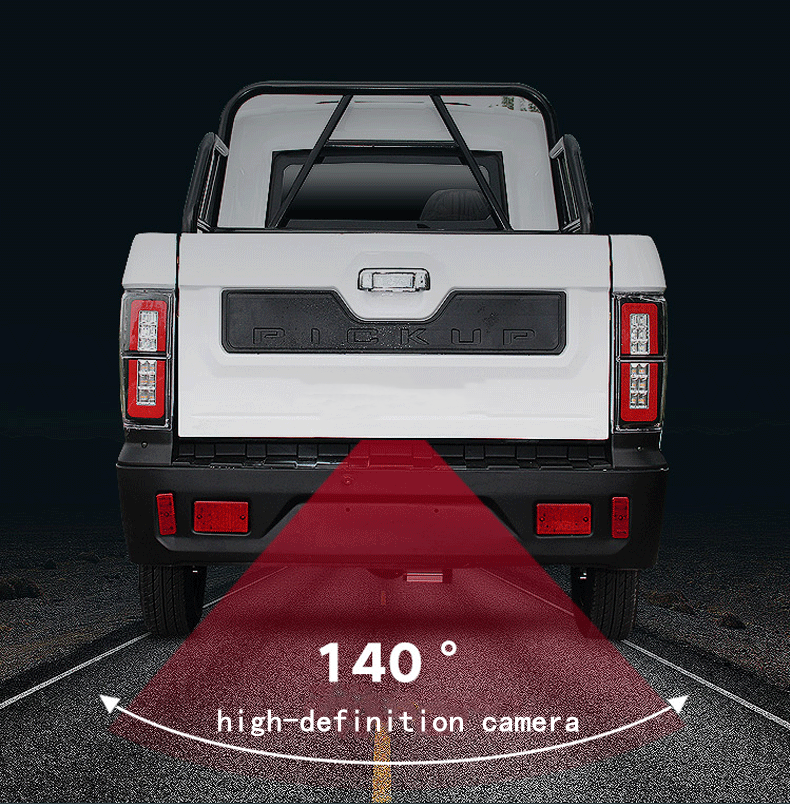 Customized Leather Electric Pickup Truck with 1500W Motor and 8-10 Hours Charging Time