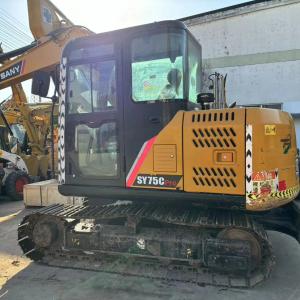 Wholesale Maximum Digging Height 3350mm Sany SY75c SY55 SY60 SY75 SY95 Mini Excavator for Market from china suppliers