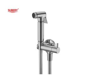 Wholesale Handheld Toilet Bathroom OEM Shattaf Set Handheld Shower Bidet PVC Hose 1.50m from china suppliers