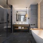 Ash Wood Frame Double Bedroom Set For Sheraton By Marriott Resort Busines Hotel
