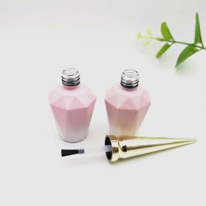 Wholesale 13ml Pointed Lid Nail Polish Bottles Gold Cap Nail Polish Jars from china suppliers