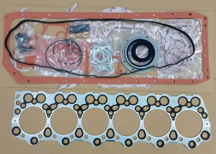 SK200-6E HD820 6D34 Full Set Overhaul Gasket Kit For Engine