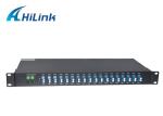 19' 1U 18 Channels CWDM Mux Demux , Duplex Cwdm Fiber 1270-1610nm LC/UPC